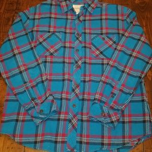Mens Aeropostle flannel button-up